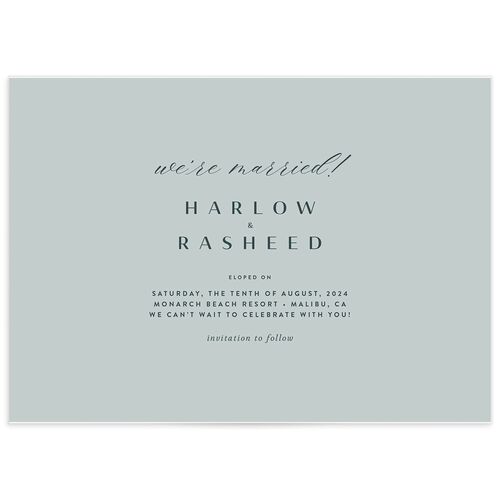 Abstract Wave Change the Date Cards - 
