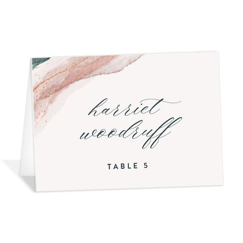 Abstract Wave Place Cards - 