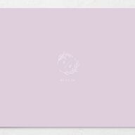 Delicate Lilac Change the Date Cards Amethyst Signature