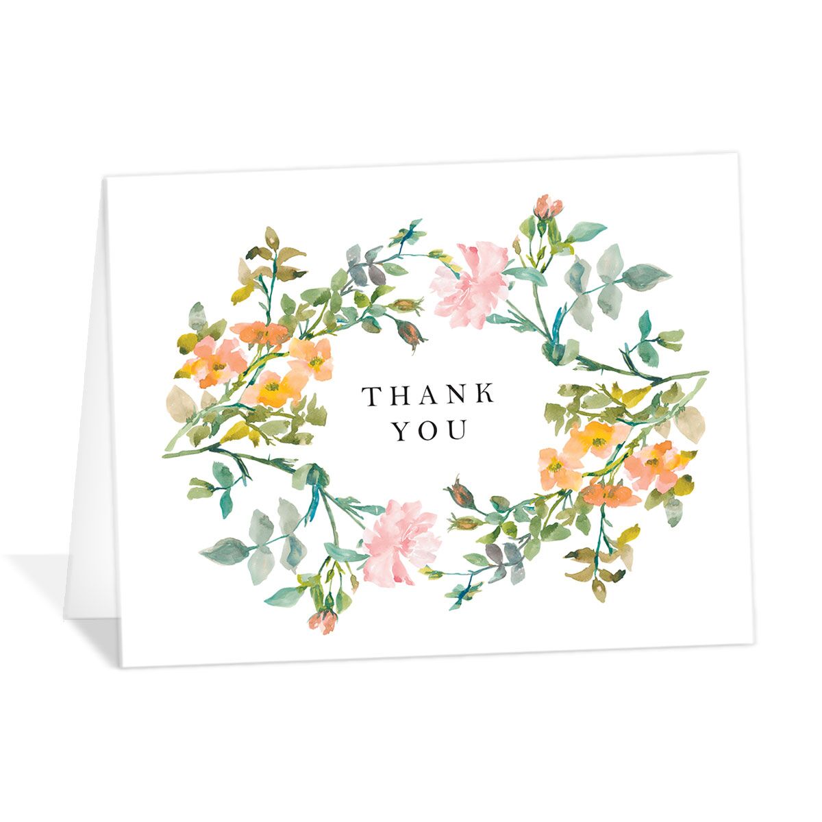 Simple Blossom Thank You Cards
