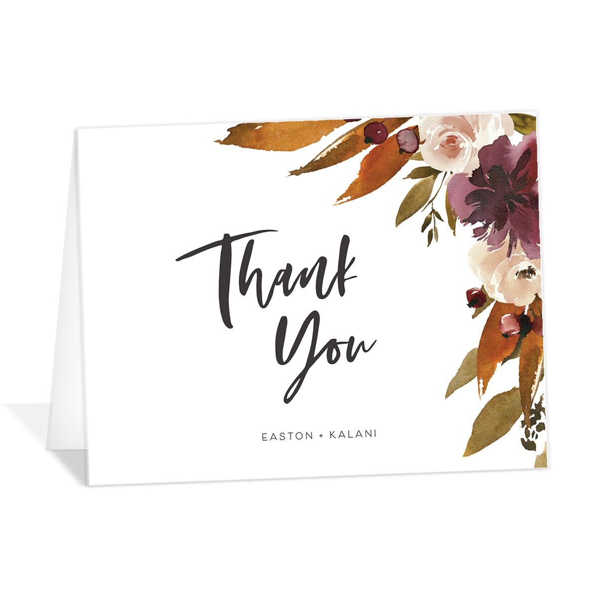 Fall Foliage Thank You Cards