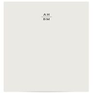 Rustic Typography Standard Envelope Liners Standard Champagne