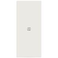 Rustic Typography Menus Champagne Signature