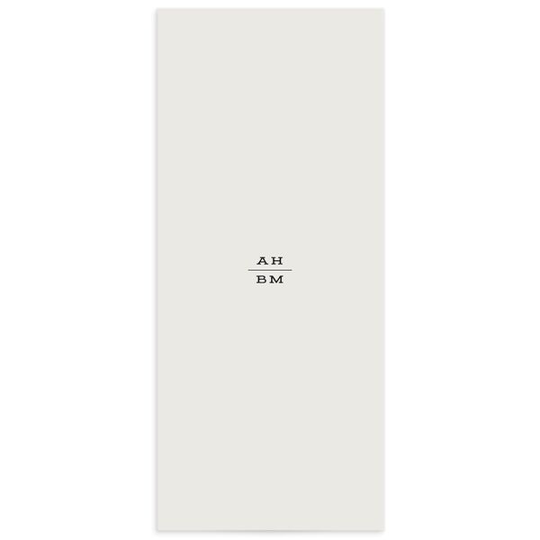 Rustic Typography Menus Champagne Signature