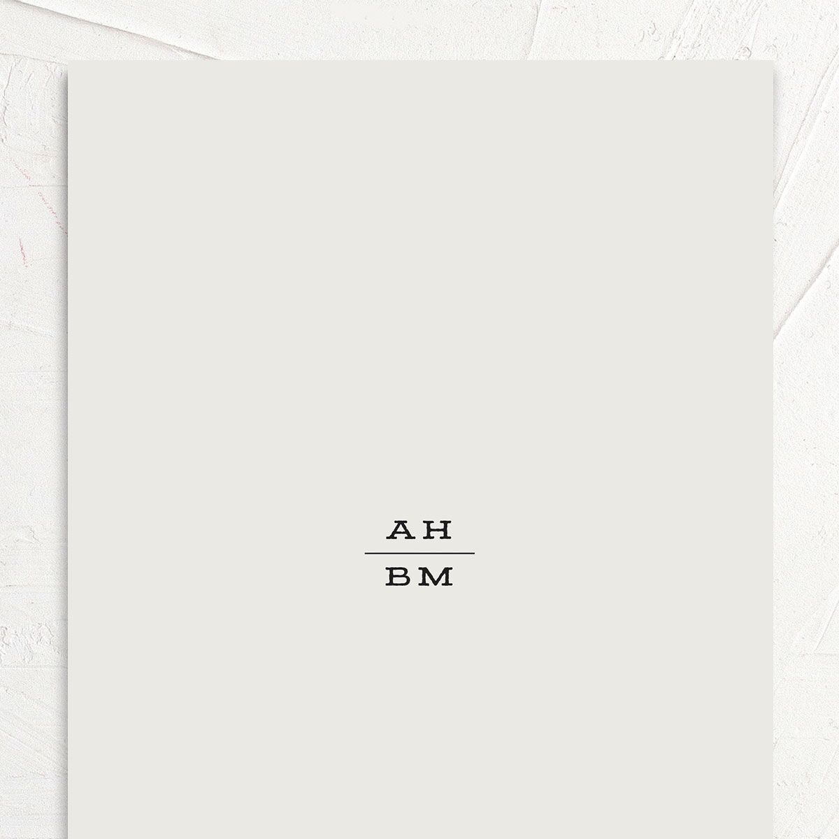 Rustic Typography Wedding Invitations Champagne Signature Blank No