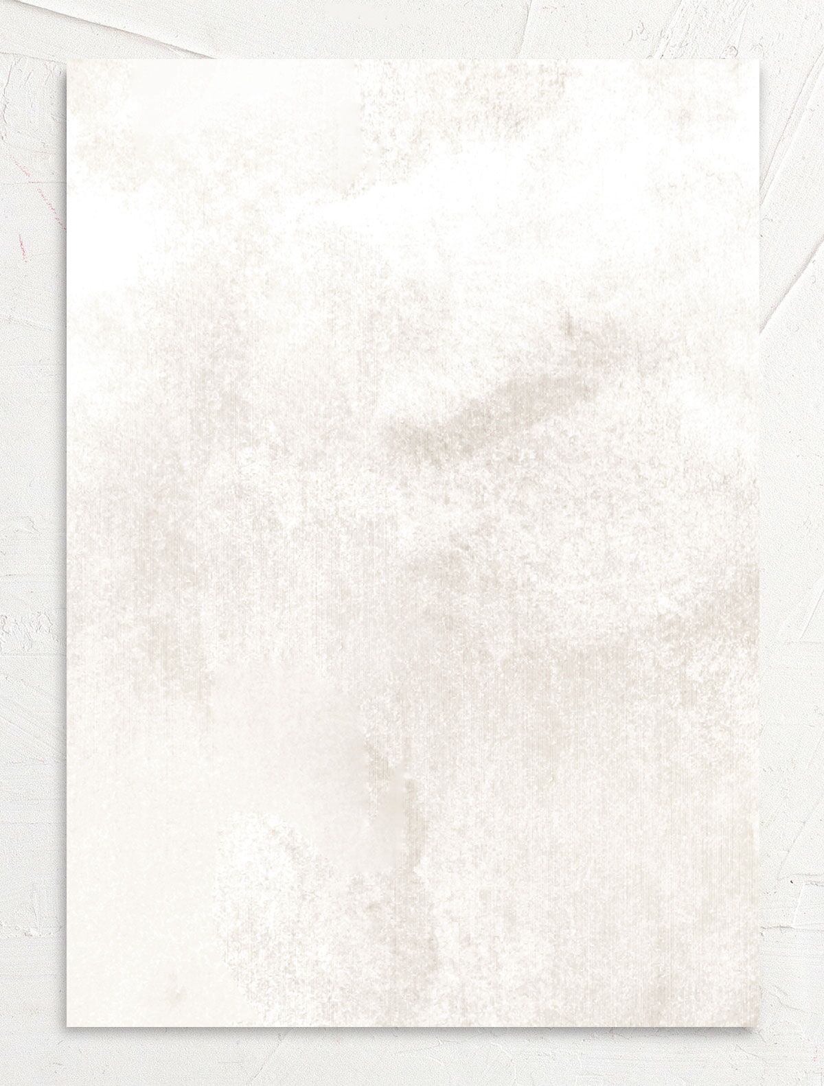 Classic Bold Wedding Invitations back
