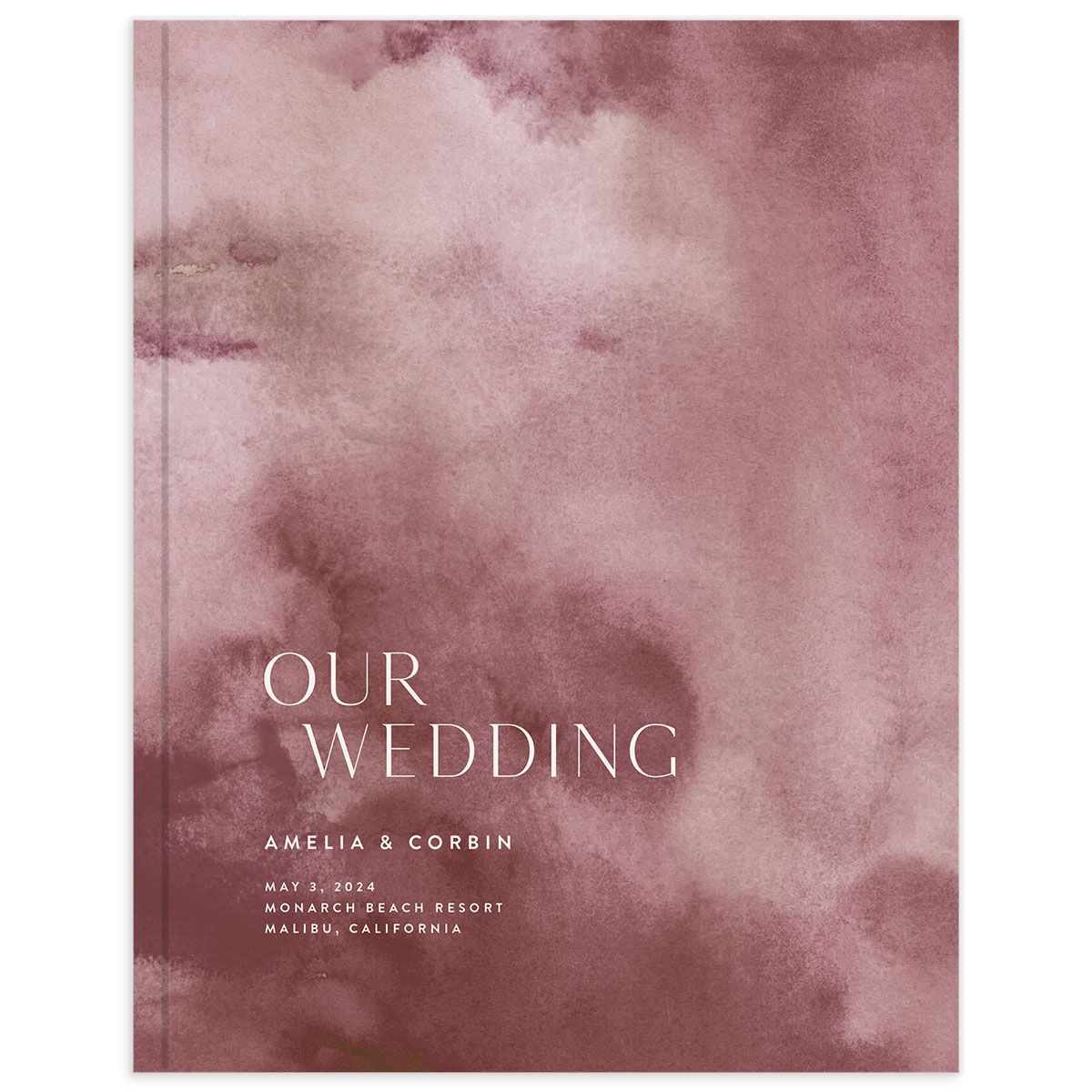 Elegant Ethereal Wedding Guest Book
