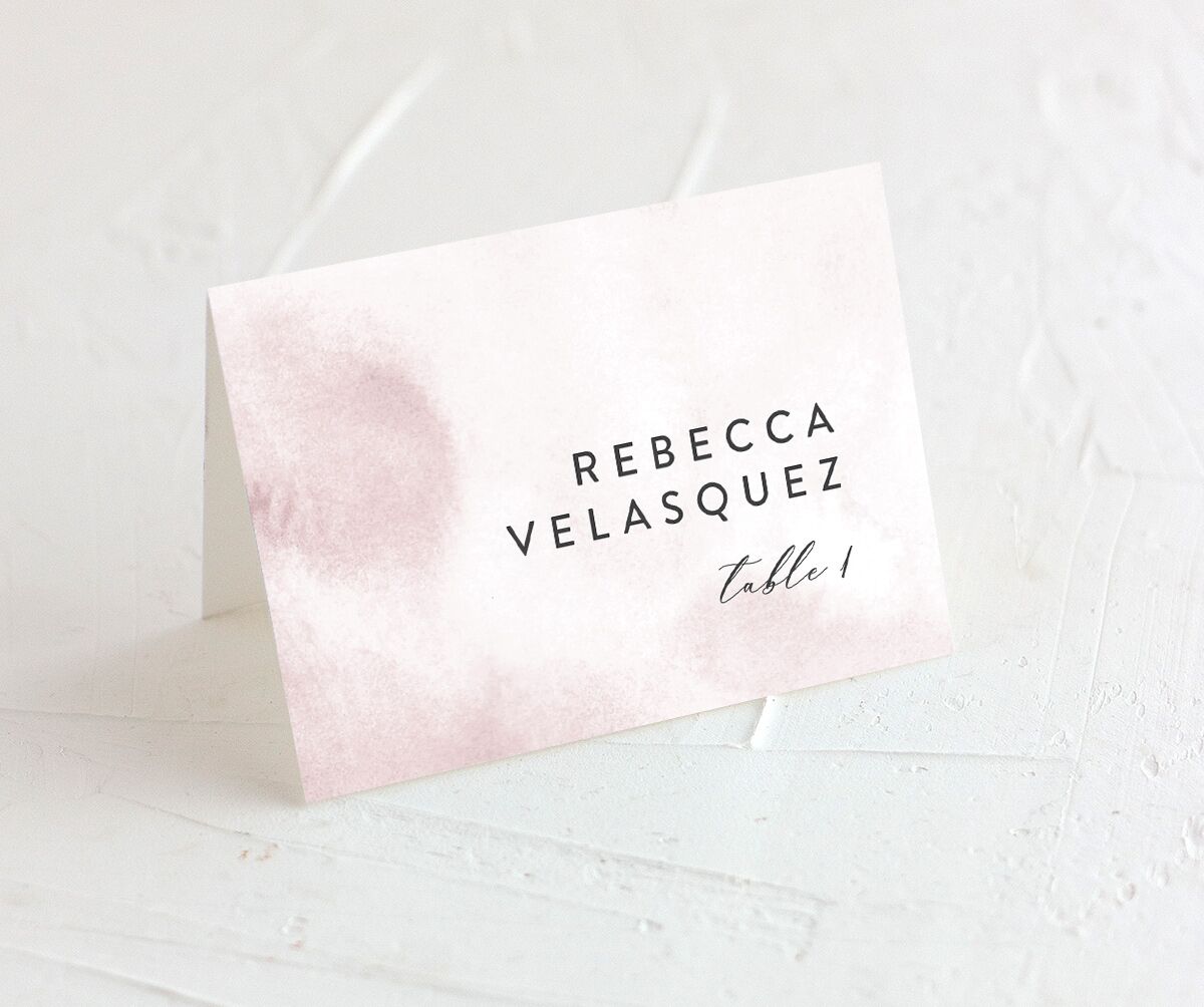 Elegant Ethereal Place Cards front