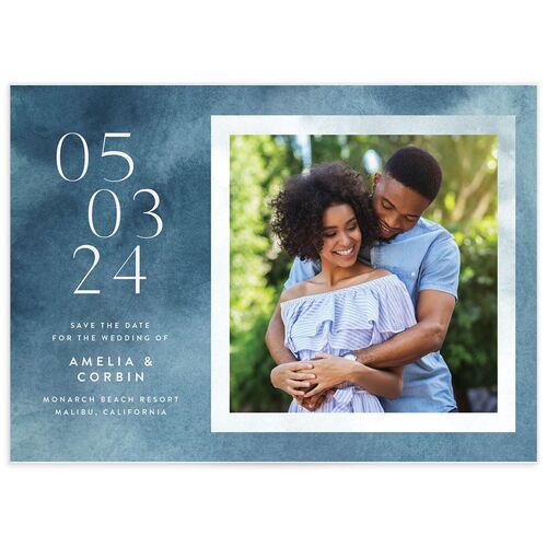 Elegant Ethereal Save The Date Cards