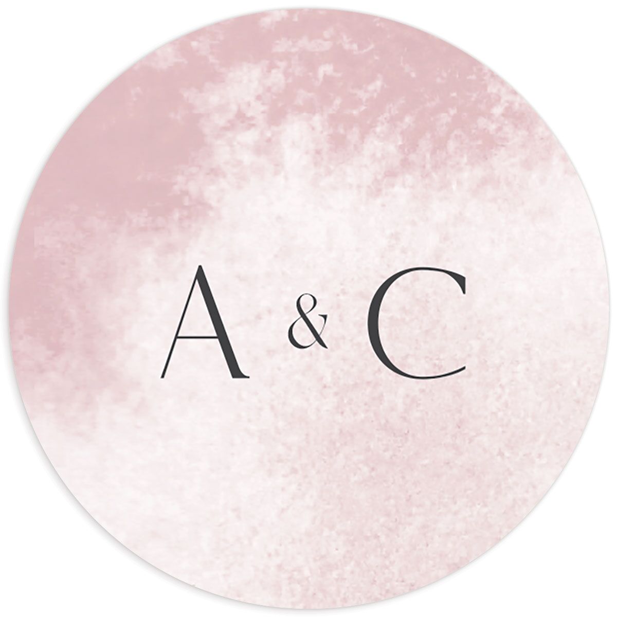 Elegant Ethereal Wedding Stickers front