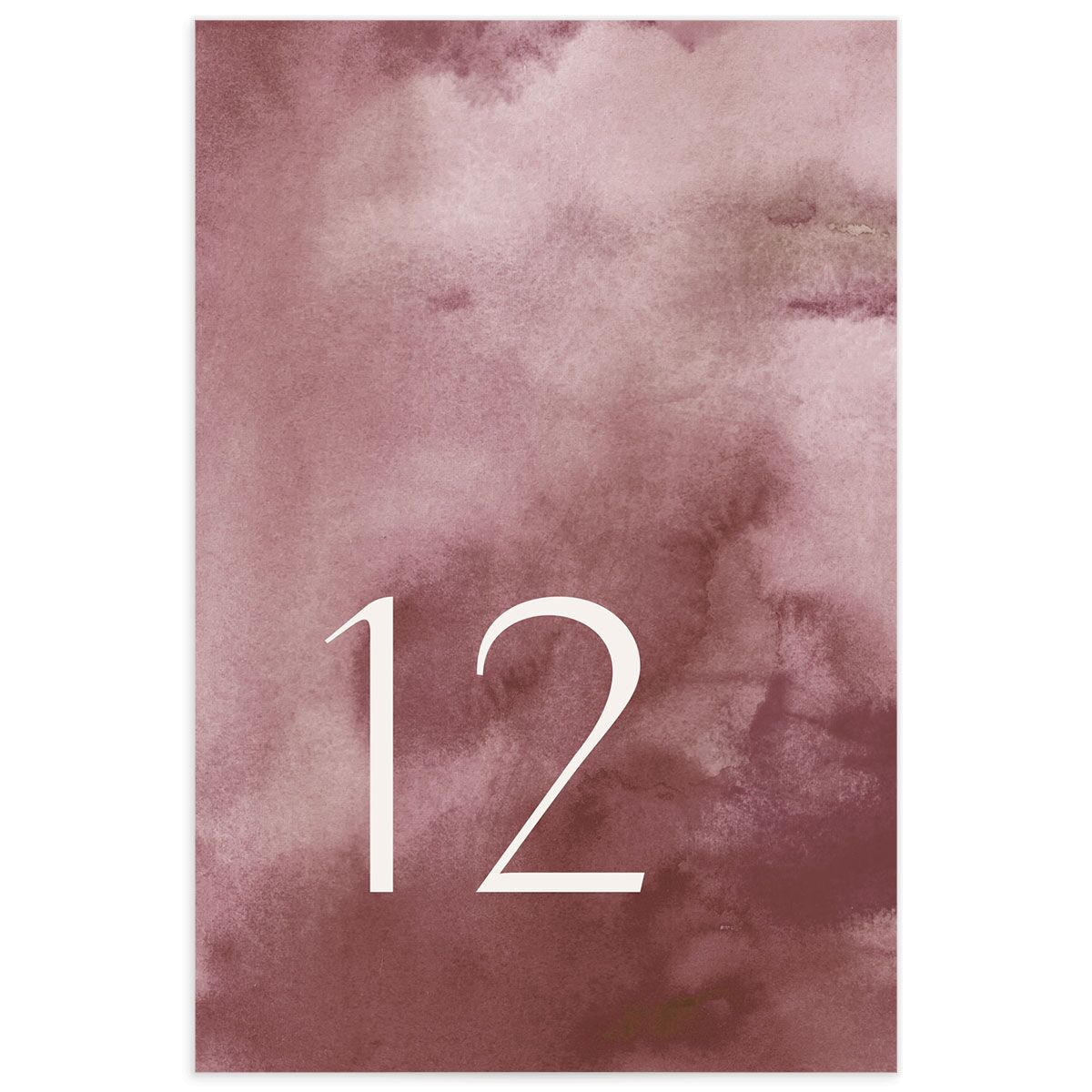 Elegant Ethereal Table Numbers front