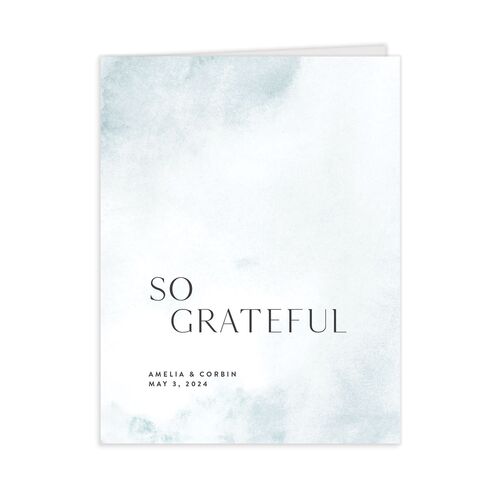 Elegant Ethereal Thank You Cards - 