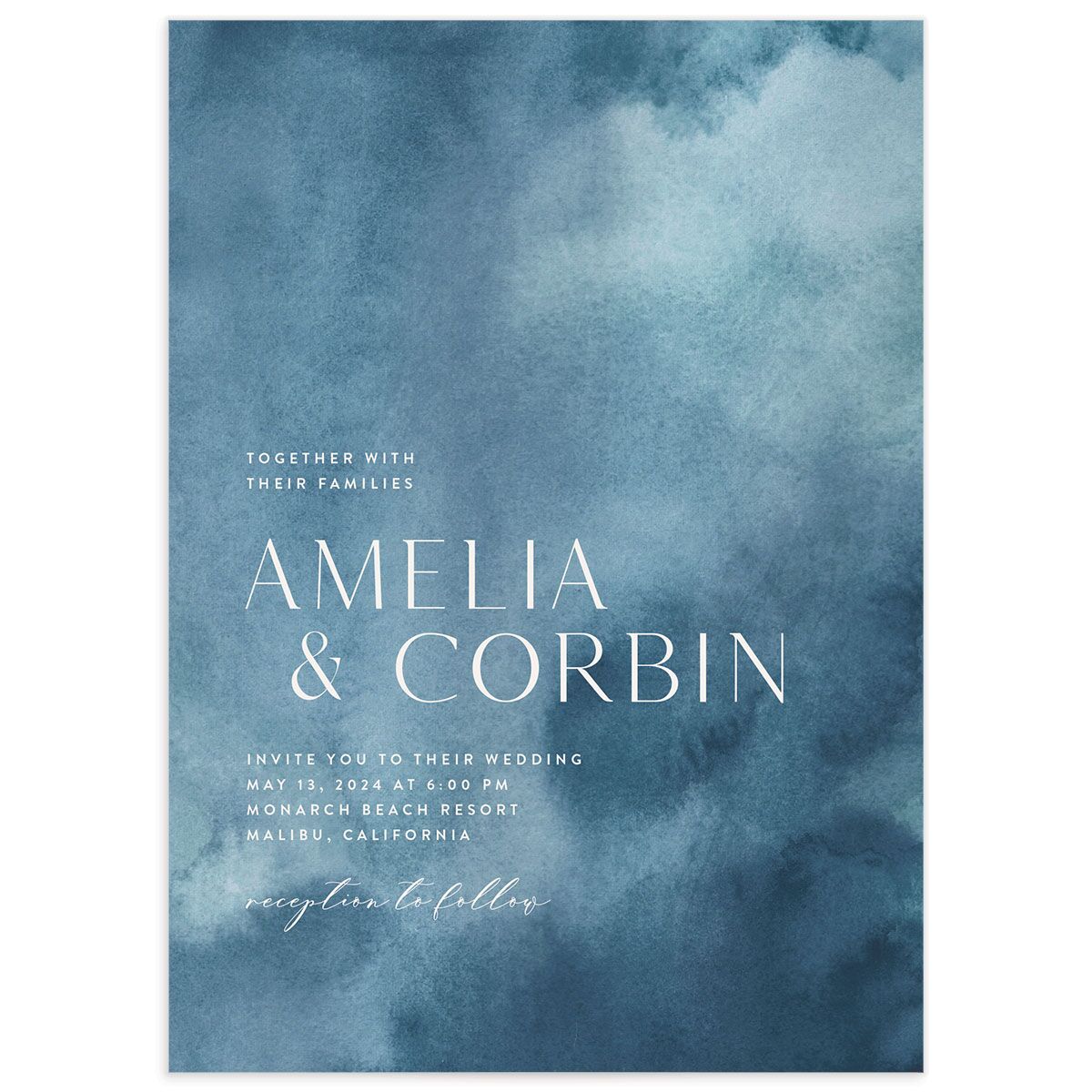 Elegant Ethereal Wedding Invitations