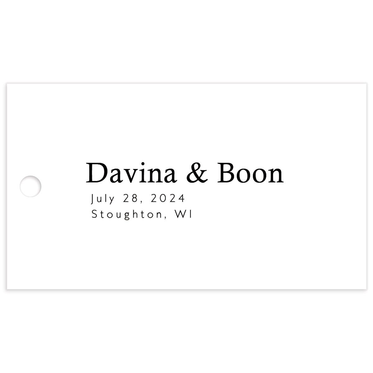Simply Together Favor Gift Tags