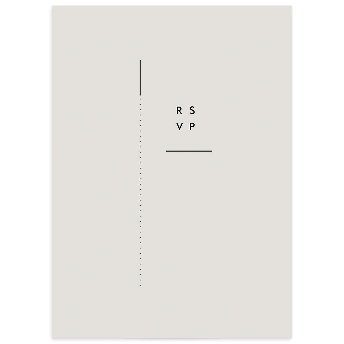 Simply Together Wedding Response Cards back in green
