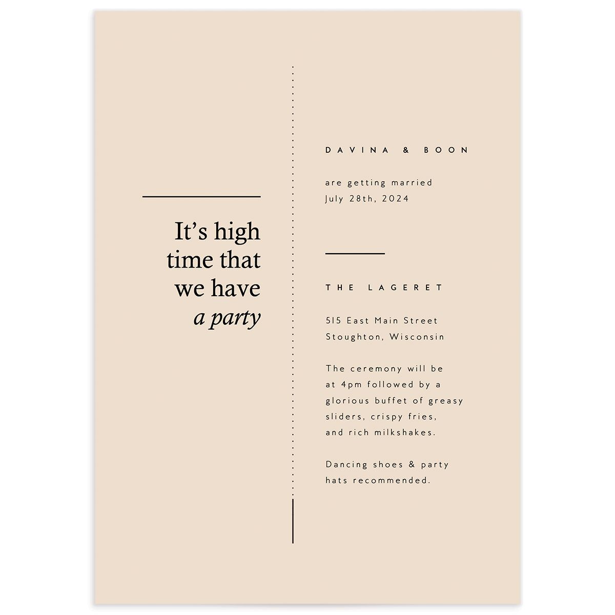 Simply Together Wedding Invitations