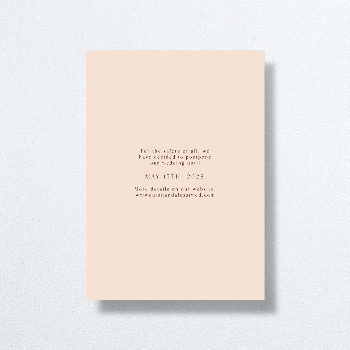 Sunlit Vows Change the Date Cards Raw Sienna Signature