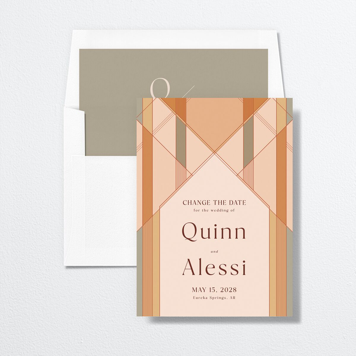 Sunlit Vows Change the Date Cards Raw Sienna Signature