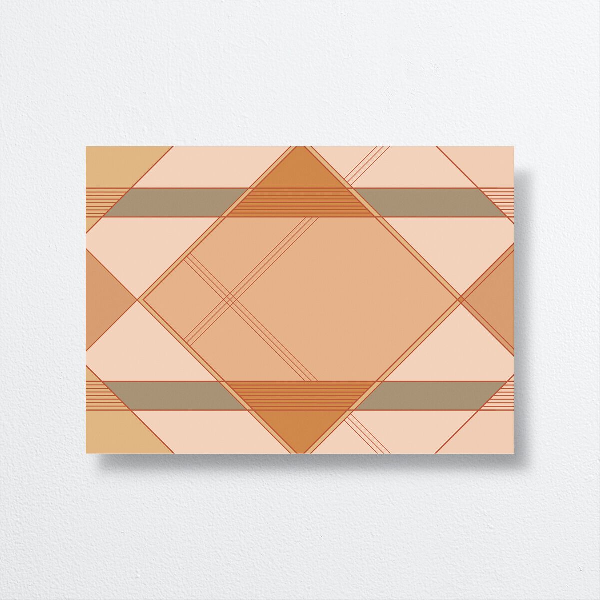 Sunlit Vows Wedding Enclosure Cards back in orange