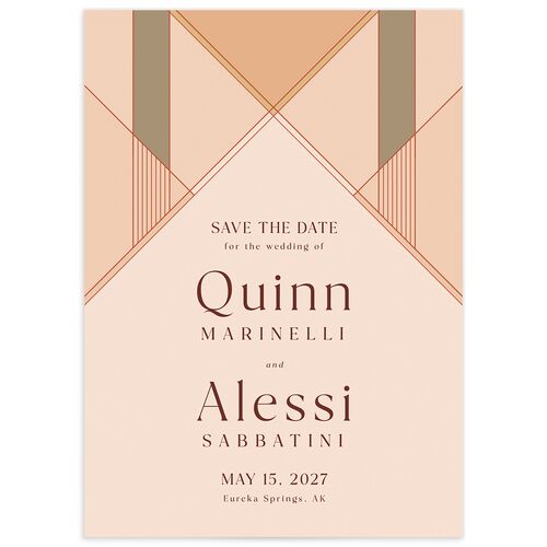 Sunlit Vows Save The Date Cards - 