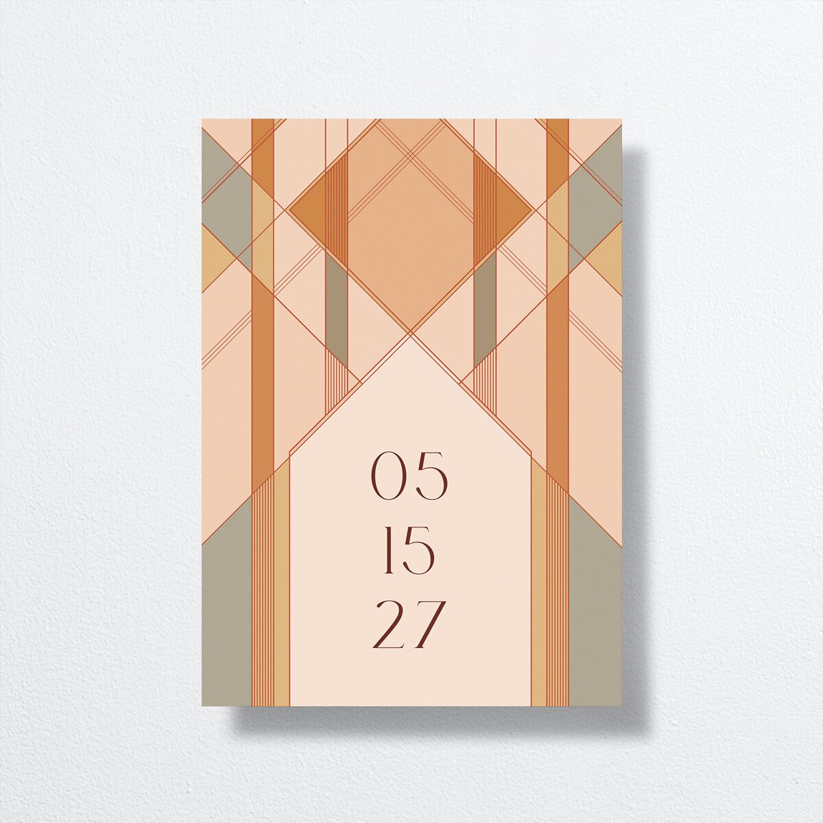 Sunlit Vows Wedding Invitations Raw Sienna Signature No