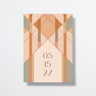 Sunlit Vows Wedding Invitations Raw Sienna Signature No
