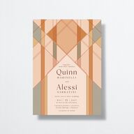Sunlit Vows Wedding Invitations Raw Sienna Signature No