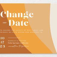 Retro Shapes Change the Date Cards Pumpkin Signature