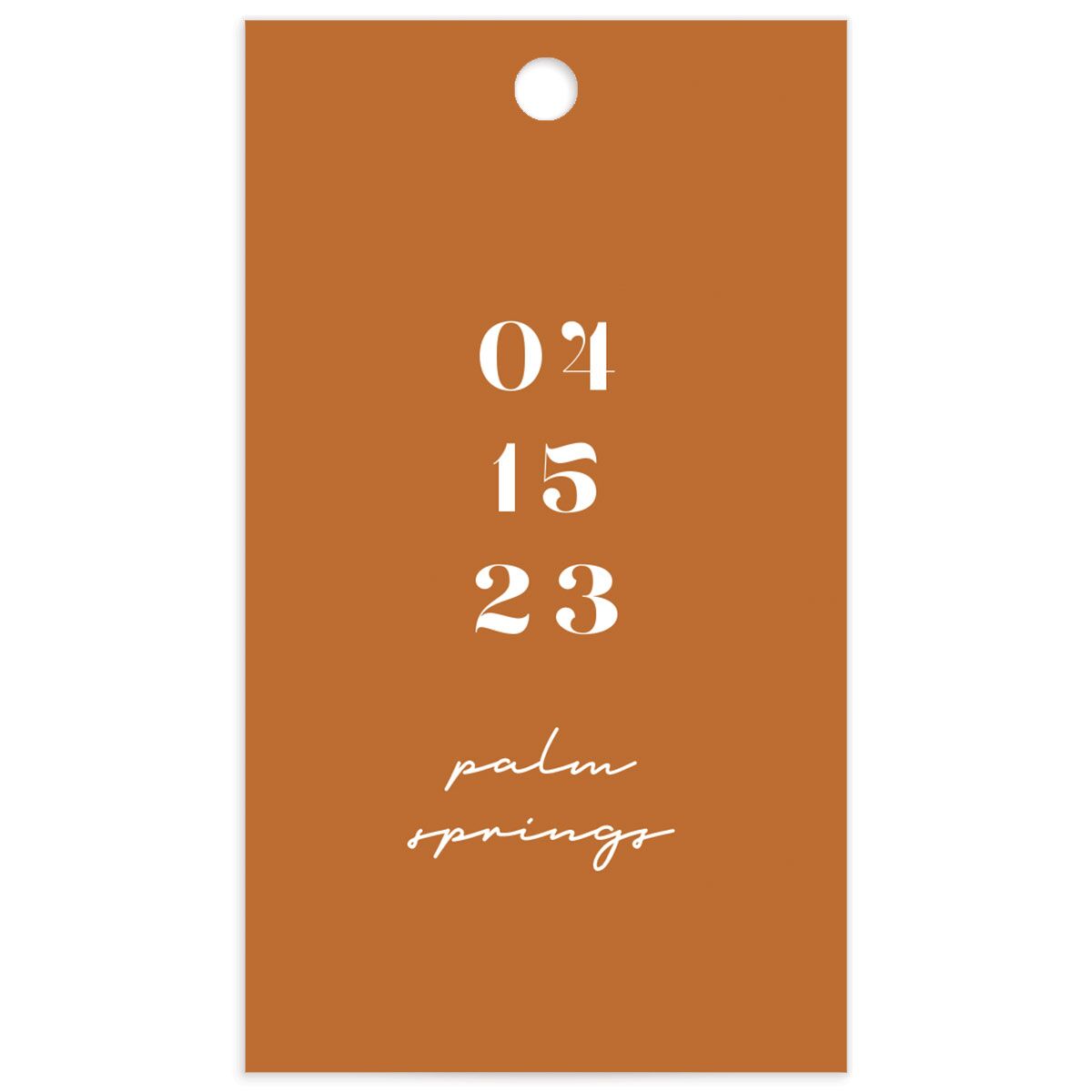 Vintage Pattern Favor Gift Tags