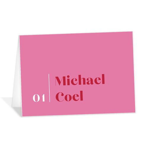 Vintage Pattern Place Cards - 