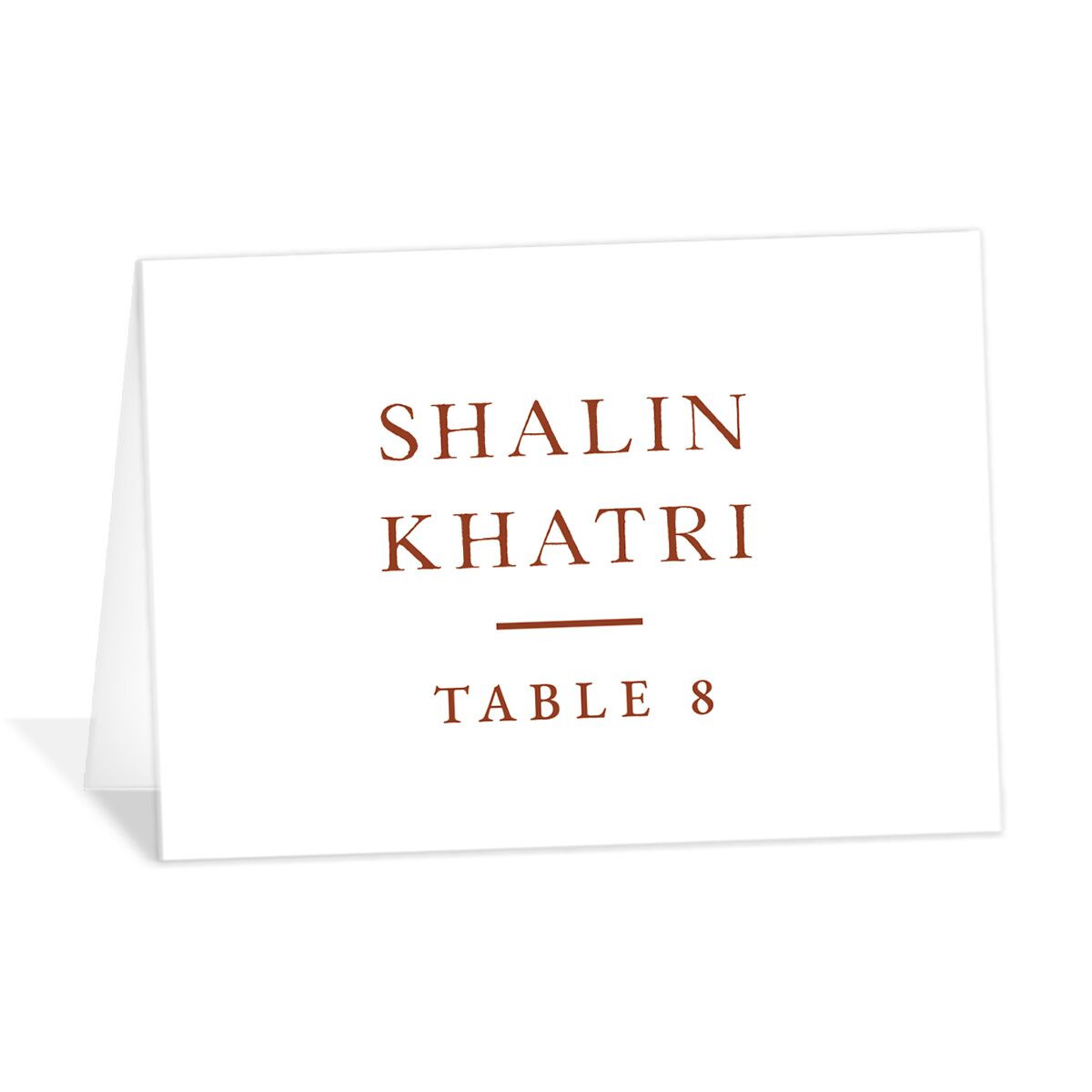 Bohemian Arch Place Cards