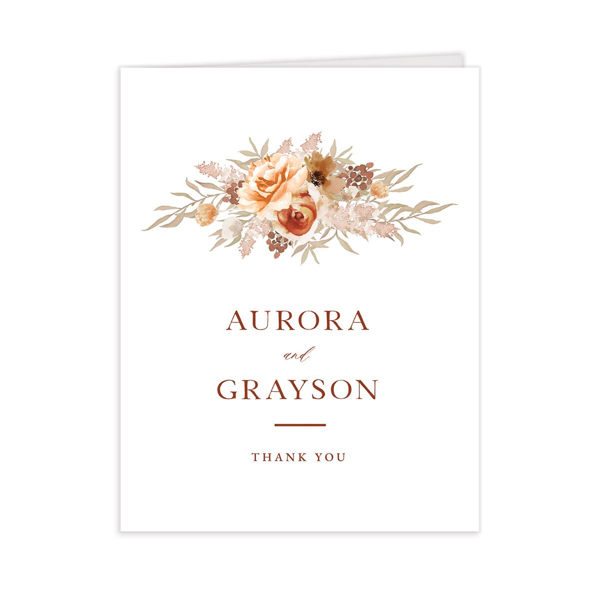 Bohemian Arch Thank You Cards