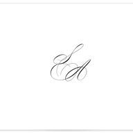 Elegant Accent Wedding Enclosure Cards Pure White Signature