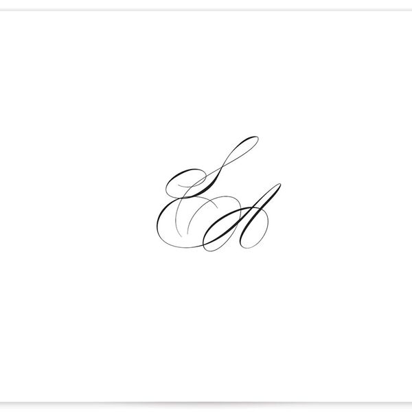 Elegant Accent Wedding Enclosure Cards Pure White Signature