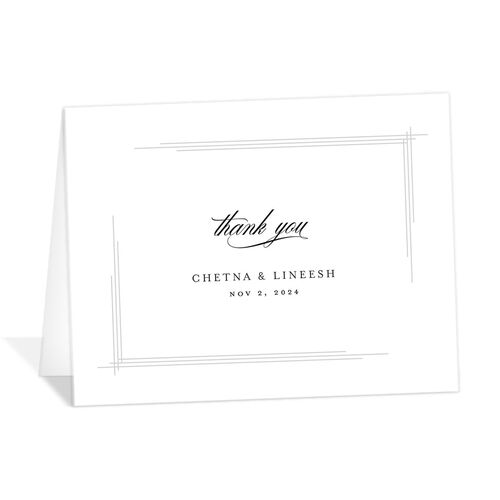 Elegant Accent Thank You Cards