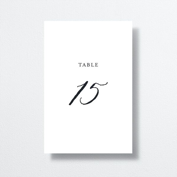 Magical Fireworks Table Numbers Midnight Navy Signature