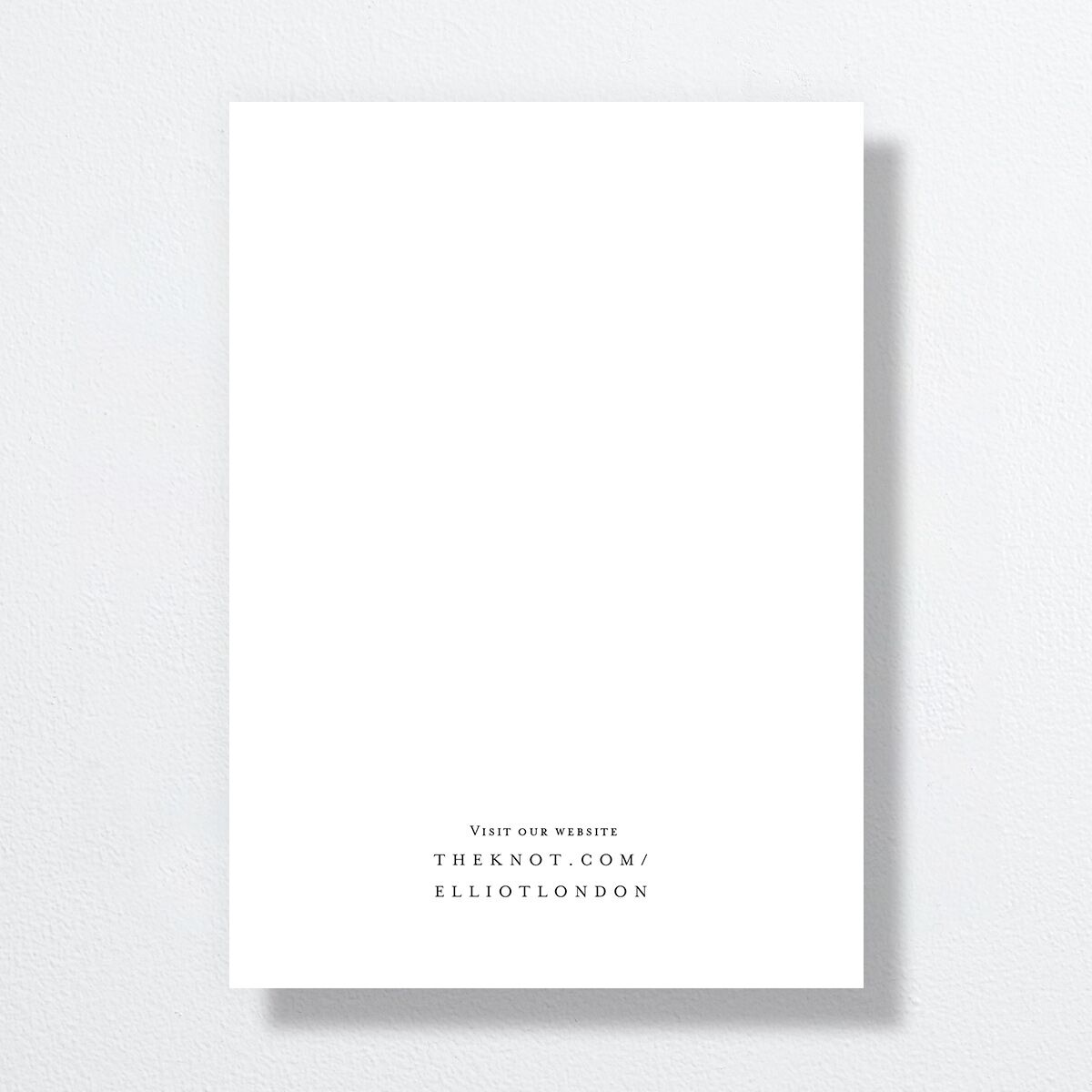 Timeless Typography Wedding Invitations Pure White Signature No Standard