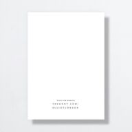 Timeless Typography Wedding Invitations Pure White Signature No Standard