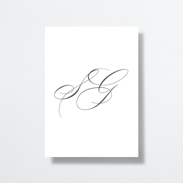 Classically Elegant Change the Date Cards Pure White Signature