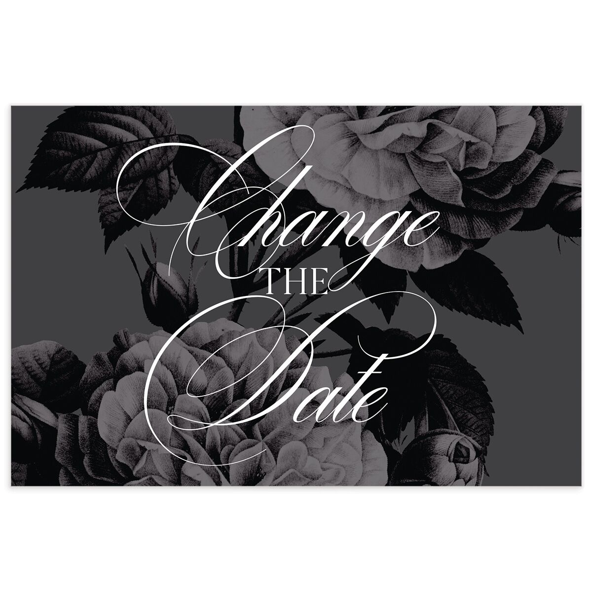 Classically Elegant Change the Date Postcards