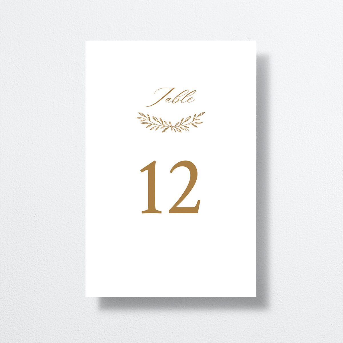 Monogram Wreath Table Numbers back
