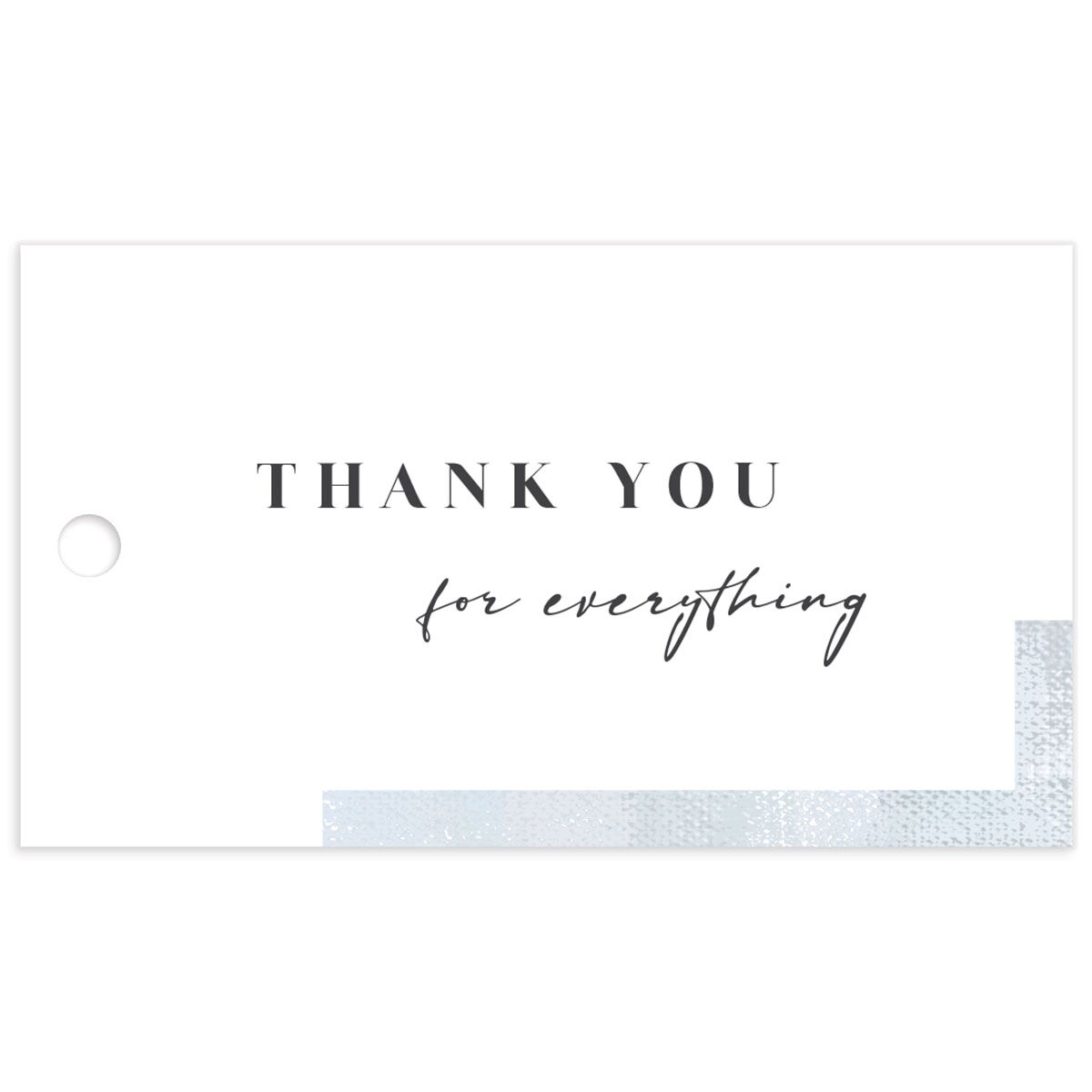 Minimal Accent Favor Gift Tags