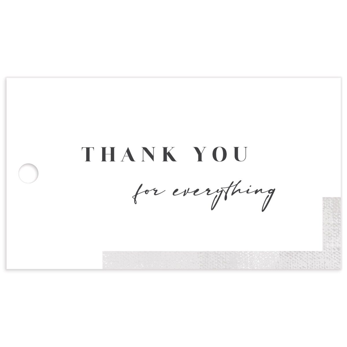 Minimal Accent Favor Gift Tags