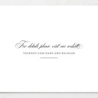 Vintage Flourish Change the Date Cards Pure White Signature