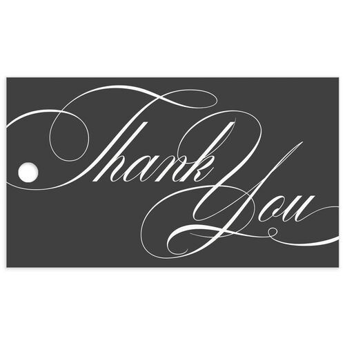 Vintage Flourish Favor Gift Tags - 