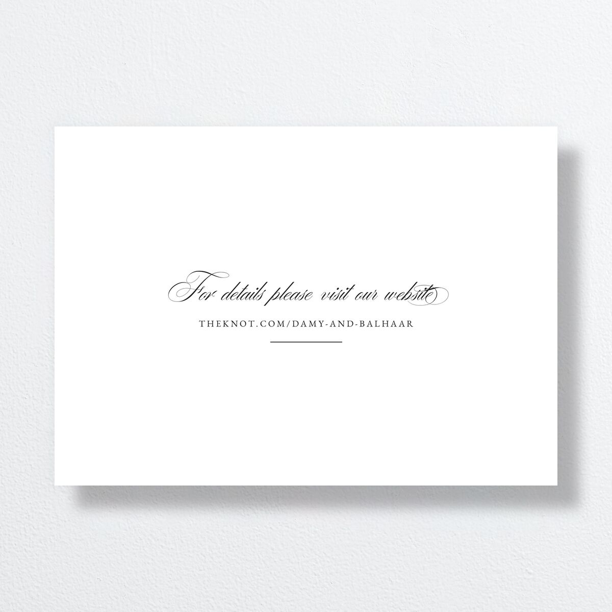 Vintage Flourish Save The Date Cards Pure White Signature smooth No Standard