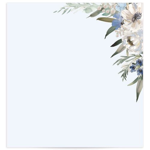 Romantic Frame Standard Envelope Liners Standard Regency Blue