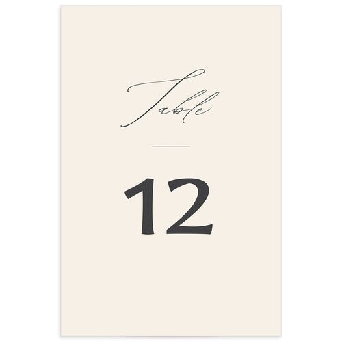 Simply Classic Table Numbers - 
