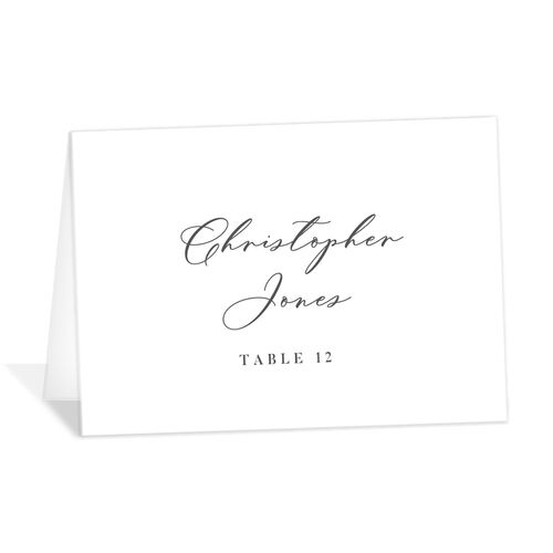 Timeless Script Place Cards