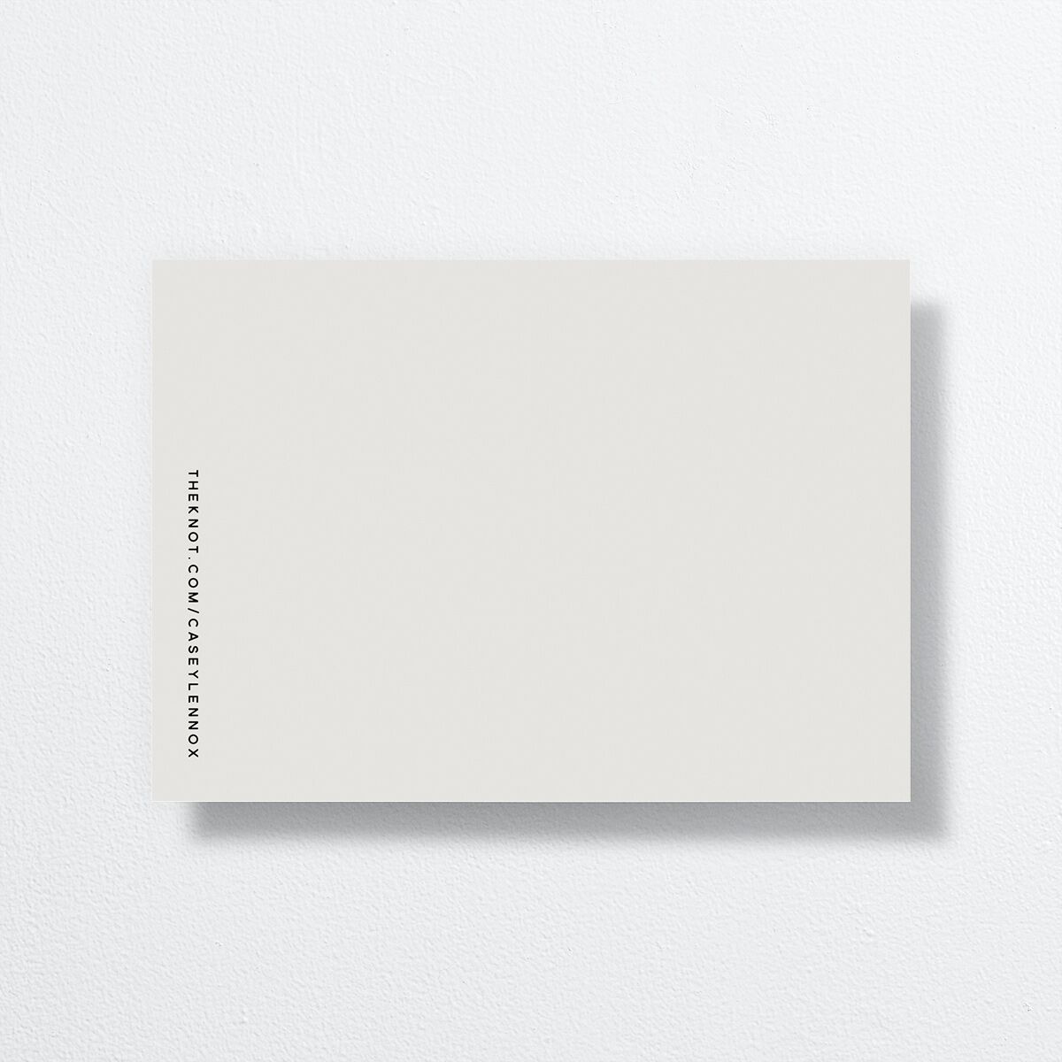 Modern Photograph Wedding Invitations Mist Signature No